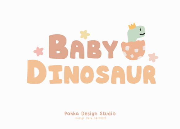 Baby Dinosaur: A Playful Typeface for Dino-Mite Projects