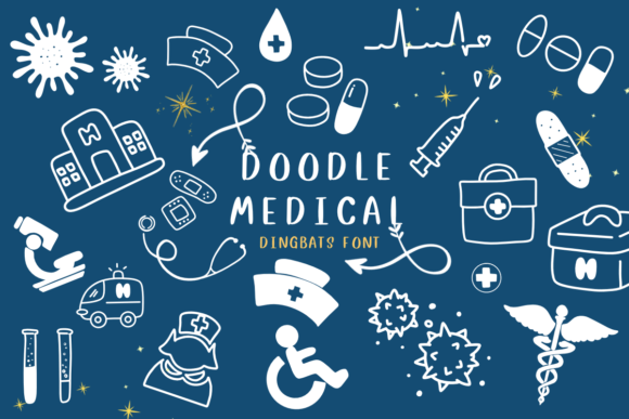Doodle Medical: A Sketched Typeface for Creative Ideas
