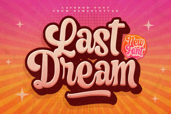 Last Dream: A Bold Handwritten Font for Impactful Designs
